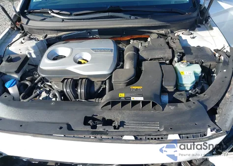 2019 Hyundai Sonata Hybrid Se z USA, uszkodzony, nr VIN KMHE24L30KA091826